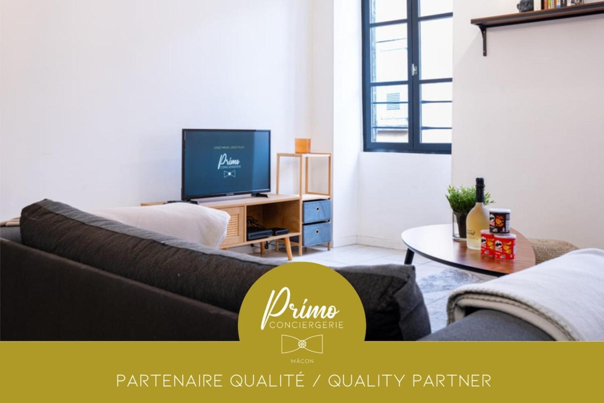 Cosy Tournusien By Primo Conciergerie 아파트 외부 사진